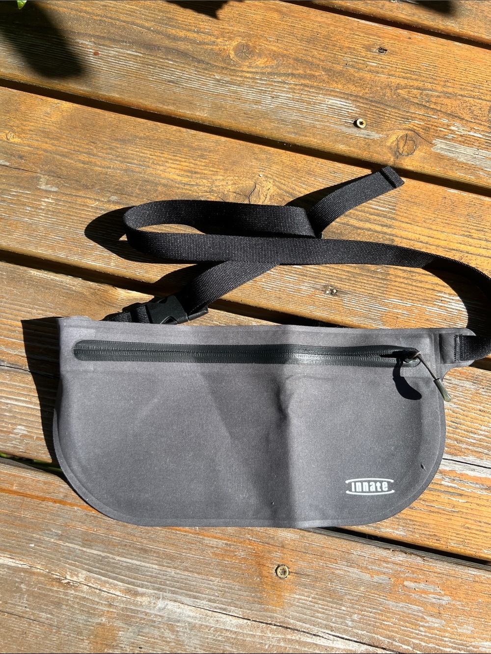 Innate Black waterproof Men’s Waist Bag — waterproof Fanny Pack